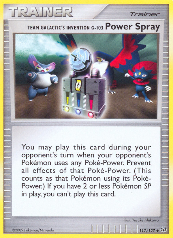 Platinum Power Spray #117/127